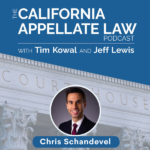 Racking Up Appellate Argument Experience with Chris Schandevel