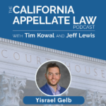 How appellate attorneys beat summary judgments, with Yisrael Gelb
