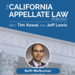 Five Hard Truths About an Appellate Practice, with Raffi Melkonian