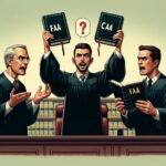 CEB has my article, “Late payment does not defeat arbitration because that CAA rule is preempted by FAA—but Justice Baker dissents”