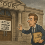 You have a right to a hearing only if you have something worthwhile to say